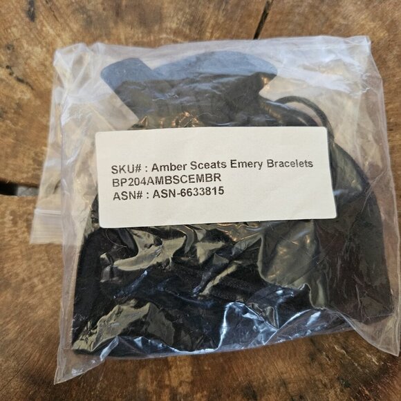 Amber Sceats Emery Cuff Bracelet – 24k Gold Plated Adjustable Made in Italy NWT - Picture 9 of 16